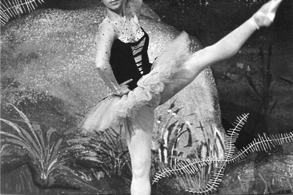 Pohádka o Honzovi - 18.12.1970, Jelena Kovalevská (Víla).
Foto Jaromír Svoboda. Foto Archiv ND.