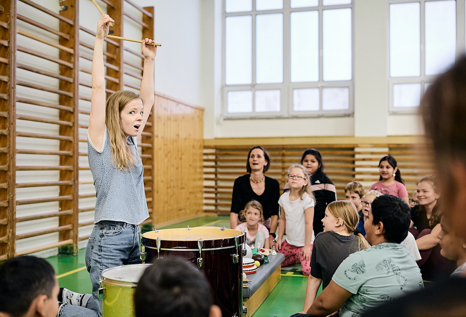 Vizualizace hudby pro neslyšící
Foto: Kamil Hauptmann.