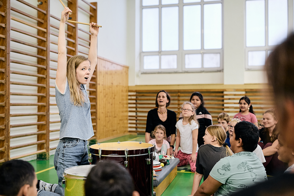 Vizualizace hudby pro neslyšící
Foto: Kamil Hauptmann.