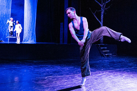 Hory a údolí. Balet Divadla F. X. Šaldy. Foto: Daniel Dančevský. 