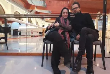 Marcia Haydée and Filip Barankiewicz. Source Czech National Ballet.