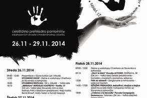 Zo Slovenska: 21. Medzinárodný festival pantomímy a pohybového divadla PAN v Liptovskom Mikuláši