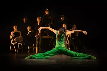 Bohemia Balet – Potápíme se. Foto Adéla Amel Veselá.