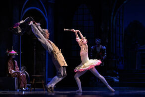 Coppélia - Marek Svobodník, Alina Nanu. Foto: Serghei Gherciu.