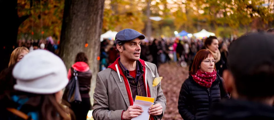 Ewan McLaren, Mexické Dušičky 2015. Foto: Zbynek Riedl