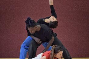 Nincs (Simona Machovičová,Don Mulefu, Dana Pala). Foto Andrea Barcalová.