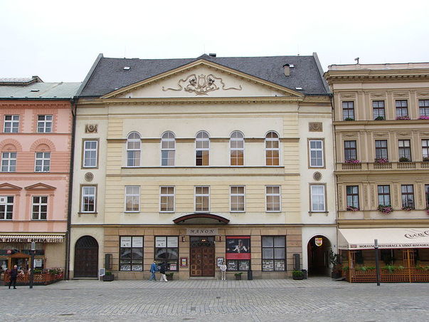 Moravské divadlo Olomouc. Zdroj Wikipedia.