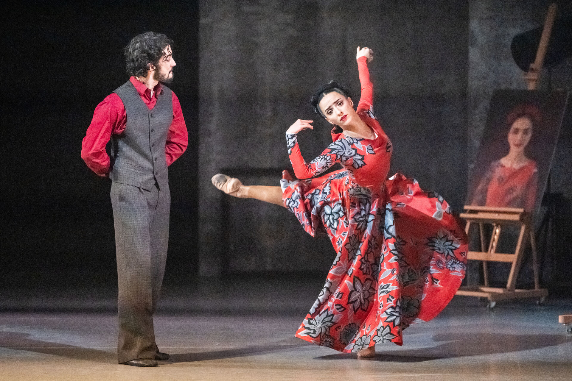 Frida. Balet Divadla F. X. Šaldy v Liberci. Foto: archiv DFXŠ. 