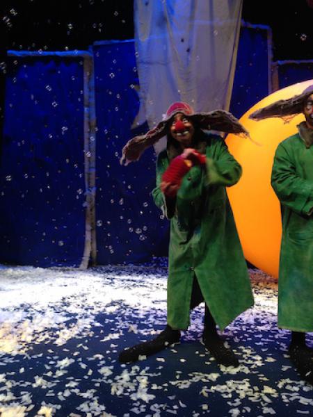 Snowshow Slávy Polunina. Foto: archiv Radima Vizváry.