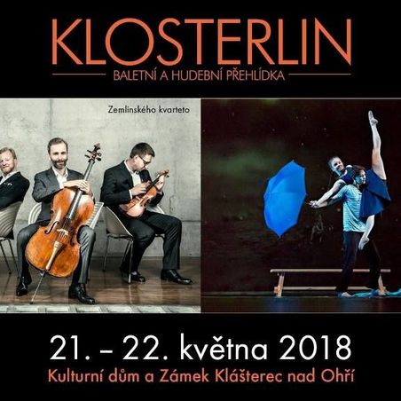 Baletní a hudební přehlídka Klosterlin se opět vrací do Klášterce nad Ohří