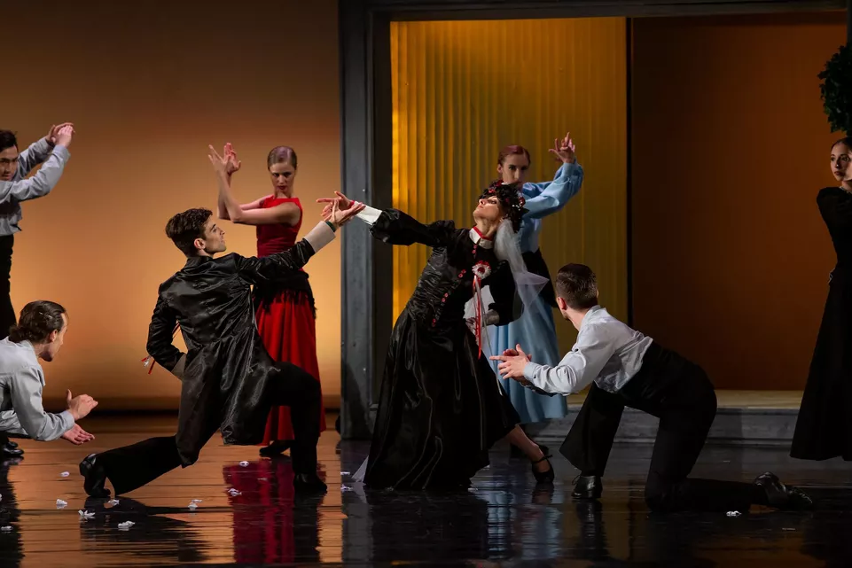 Krvavá svatba (Francesca Raule a Stefano Sacco). Foto Tereza Hrubá.