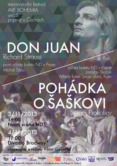 Festival AVE BOHEMIA představí českou premiéru baletů Richarda Strausse a Sergeje Prokofjeva