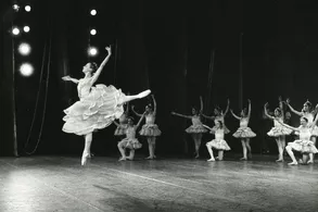  Coppélia z roku 1978. Foto: Archiv New York City Ballet.