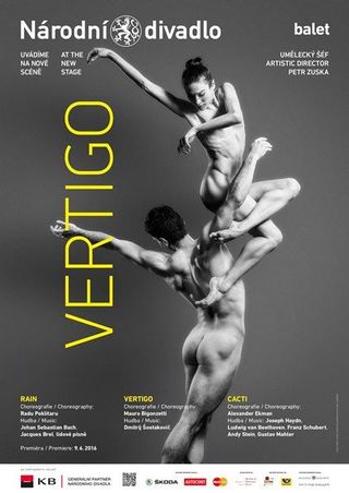 Vertigo, nová premiéra Baletu Národního divadla