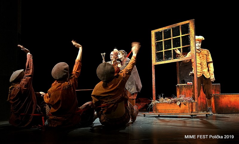 Marcel (Warsaw Mime Center Company). Foto: Radim Hromádko.