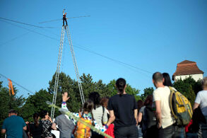 L’Homme Cirque The Show (David Dimitri). Foto: Jiří Vaněk.