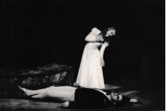 Věra Vágnerová a Jiří Nermut, balet Romeo a Julie, r. 1955. Foto: soukr. arch.