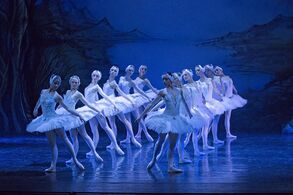 Labutí jezero. Balet divadla města Ústí nad Labem. Foto: Marek Russ. 