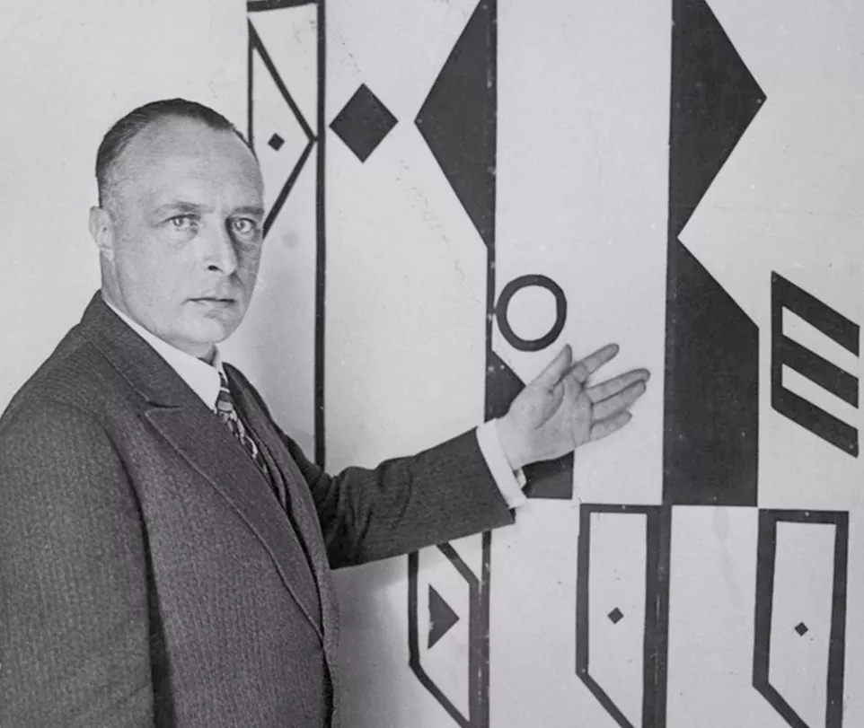 Rudolf Laban, 1928. Foto: Suzanne Perrottet.