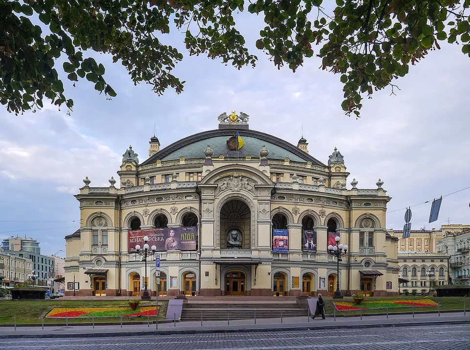 Ukrajinská národní opera. Zdroj: Wikimedia Commons.