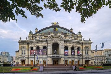 Ukrajinská národní opera. Zdroj: Wikimedia Commons.