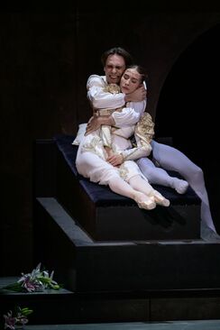 Romeo a Julie. Balet Moravského divadla Olomouc. Foto: Sergej Gherciu. 