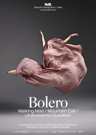 Baletní soubor Národního divadlo Brno dnes uvede komponovaný večer s názvem Bolero