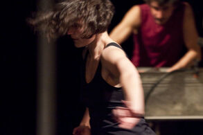 Taneční projekt Mokré ruce na festivalu Moving Sounds 2013