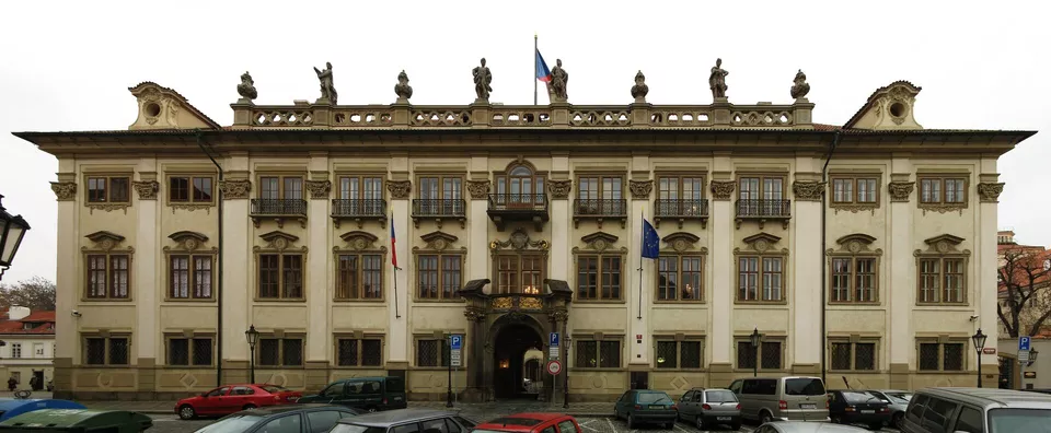 Nostický palác - Ministerstvo kultury. Zdroj Wikimedia Commons.