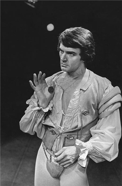 Vlastimil Harapes jako Romeo. Foto: Jaromír Svoboda.
