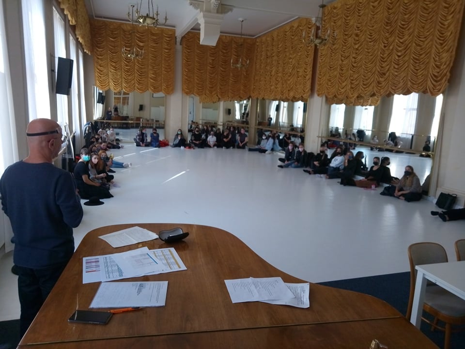 Zahájení akademického roku 2020/21 na HAMU. Foto: Lucie Hayashi.