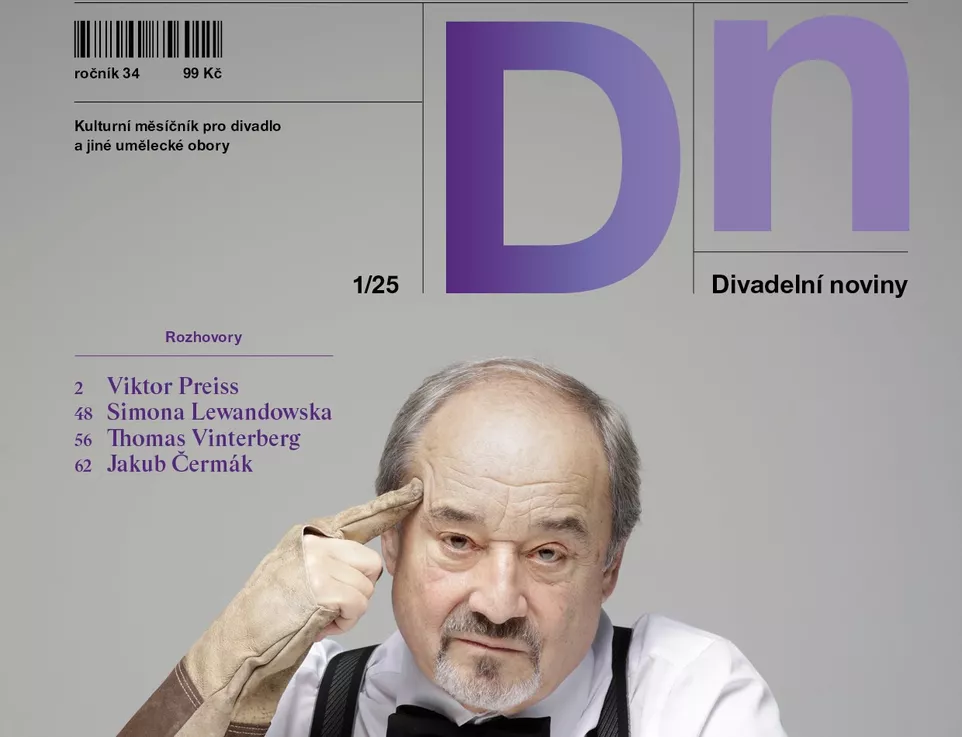 Měsíčník Divadelní noviny přichází s novou redakcí, grafickou podobou a větším počtem stran