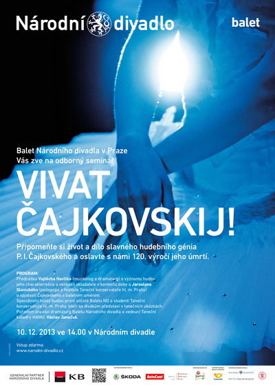 VIVAT ČAJKOVSKIJ! – Seminář Národního divadla pro veřejnost