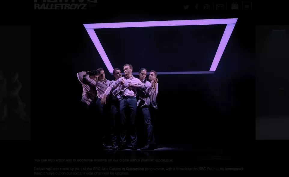 Deluxe - Bradley 4:18 (BalletBoyz). Foto: George Piper.