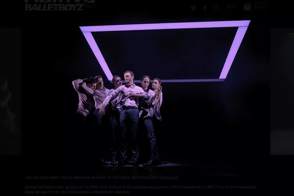 Deluxe - Bradley 4:18 (BalletBoyz). Foto: George Piper.