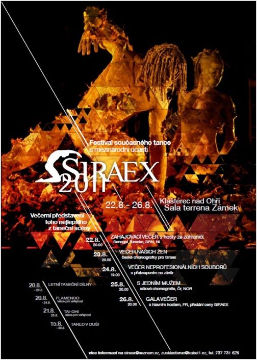 SIRAEX 2011, setkání amatérské i profesionální scény současného tance