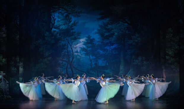 Giselle. Balet Národního divadla Brno. Foto: Pavel Hejný. 