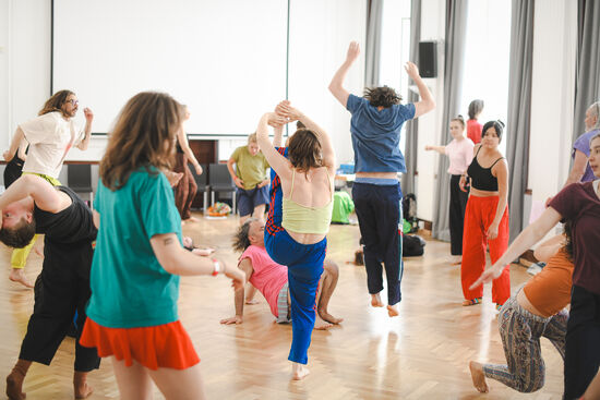 Dancetopia 2026. Workshop. Foto: Michal Hančovský.