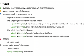 Manuál tanečníka pro přehlednější start kariéry zveřejněn na Databázi tance