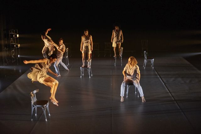 Linda Fernandez Saez, Simona Machovičová, Edita Antalová, Jindřich Panský, Matyáš Ramba, Jakub Sedláček. Foto: Kiva.