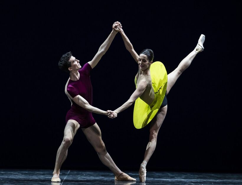 The Vertiginous Thrill of Exactitude (Amandine Albisson a Pablo Legasa). Foto: Julien Benhamou.