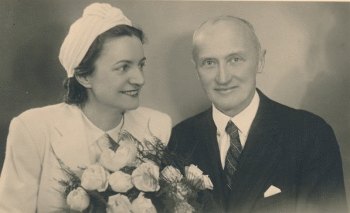 Svatba Vladimíra a Maryny Úlehlový.