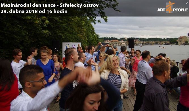 Art 4 People oslaví dnešní Mezinárodní den tance na Střeleckém ostrově