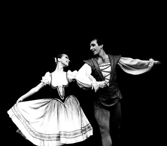 Giselle (J. Nemec , M.Hybešová). Foto: Archiv.