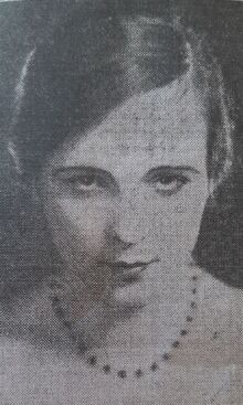 Mariana Tymichová. Zdroj: Comœdia 16.1.1933.