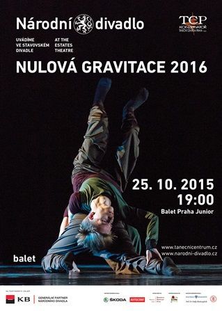 Balet Praha Junior připravuje představení Nulová gravitace 2016 