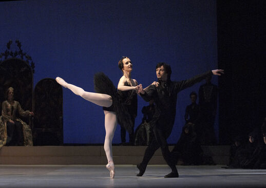 Labutí jezero. Alexandre Katsapov a Zuzana Susová. Foto: Hana Smejkalová.