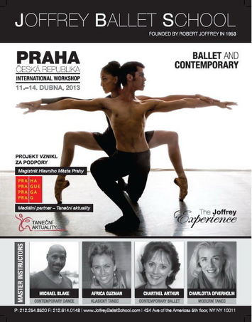 Workshop Joffrey Ballet School v Praze