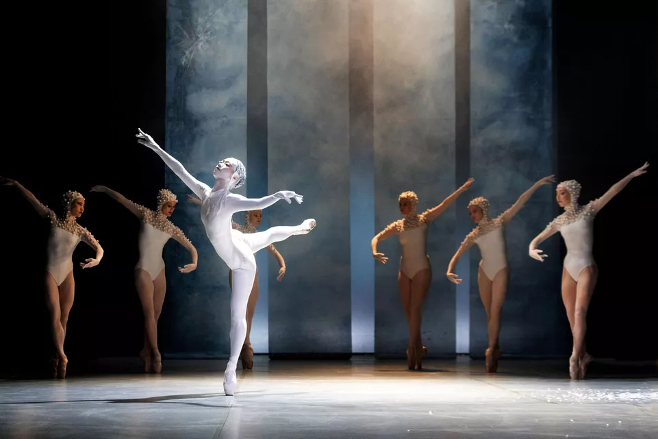 Sněhová královna. Balet Jihočeského divadla. Foto: Petr Zikmund. 