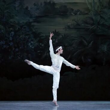 La Bayadère (Mathias Heymann). Foto: Svetlana Lobof/Opéra national de Paris.